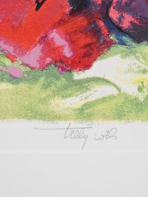 Tilly Wils - Papavers - Ingelijst - zeefdruk kopen? Bied vanaf 50!