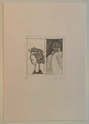 Buy Bouke Ylstra - 2 etsen + boek- 1992? Bid from 70!