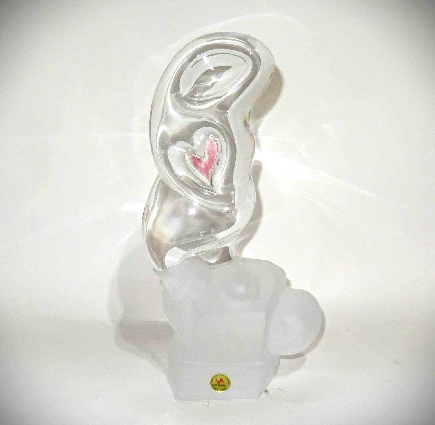 Royal Leerdam - Simsa Cho - Glaskunstbeurs jaarobject 1998 verkocht voor € 50!