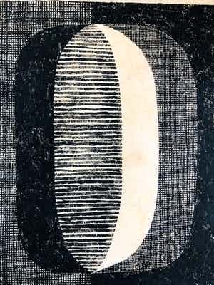 Geni Peter - geometrische vormen verkocht voor € 345!