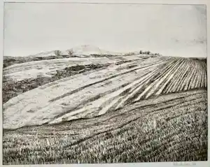 Peter Redeker - Ets Landschaft 74 IIIb verkauft für € 35!