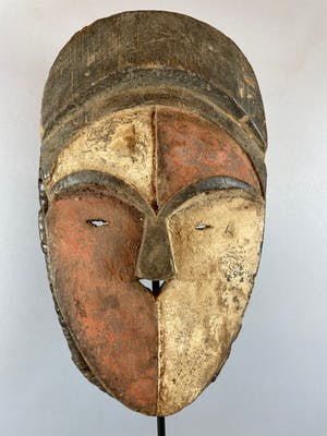 Bamun - 220337 - African Banso mask - Cameroon. kopen? Bied vanaf 45!