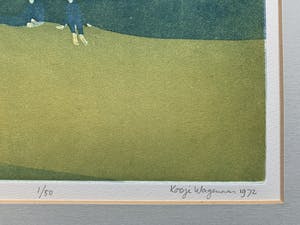 Koosje Wagenaar - kleurenets | 'Another sunday' | 1972 kopen? Bied vanaf 50!