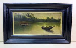 Epko (Albert Jan Willering) - Visser bij maanlicht verkocht voor € 75!