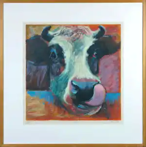 Theo Onnes - Zeefdruk, Noor - Ingelijst vendu pour 45€ !