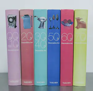 Various Artists Books - Lot van 6 boeken over design! Decorative Arts 1900 - 1970 kopen? Bied vanaf 60!