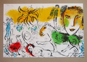 Marc Chagall - "CHEVAL VERT " 1973 SAN LAZZARO kopen? Bied vanaf 200!