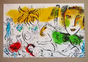 Marc Chagall - "CHEVAL VERT " 1973 SAN LAZZARO kaufen? Bieten Sie von 200!