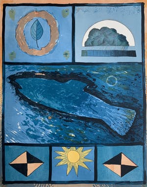 Gert Strengholt - kleurenlitho - 'Oris II' (Kleine oplage) kopen? Bied vanaf 60!