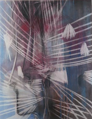 Theo van der Nahmer - Pastel/krijt op papier, Farao - Ingelijst kopen? Bied vanaf 1!