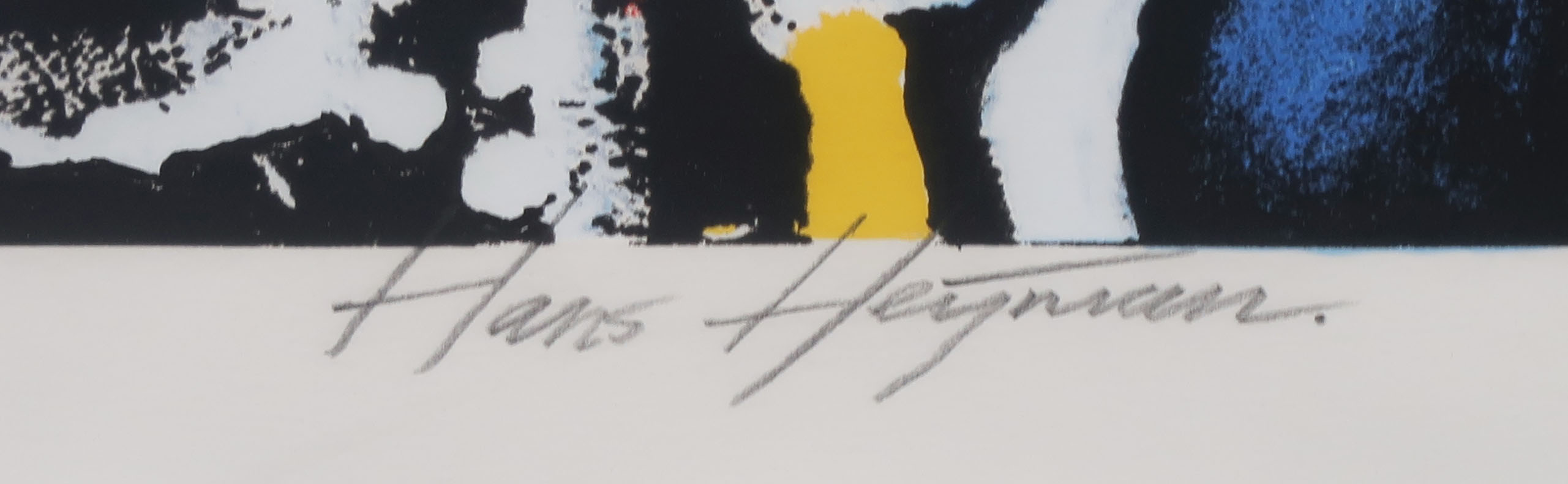 Hans Heijman - Zeefdruk, Zonder titel I - Ingelijst kopen? Bied vanaf 1!