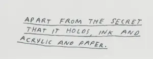 Marijn van Kreij - & Navid Nuur - Inkt op papier, Apart of the secret that it holds... kopen? Bied vanaf 400!