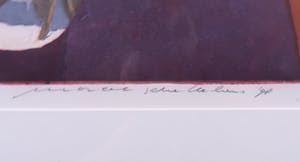 Marcel Schellekens - Kleurenets, Pioenrozen met gele achtergrond - Ingelijst (Groot) kopen? Bied vanaf 110!