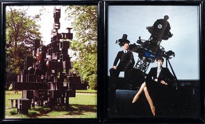 Paul Huf - Foto, lot van twee los ingelijste portretten van o.a. André Volten kopen? Bied vanaf 1!