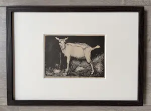 Jan Mankes - Originele Heliogravure Geit 1923 kopen? Bied vanaf 135!