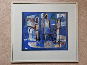 Jaap Nanninga - Compositie met 3 figuren kopen? Bied vanaf 1350!