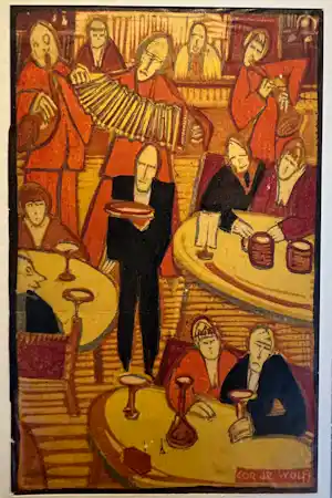 Cor de Wolff - (In het café) verkauft für € 30!