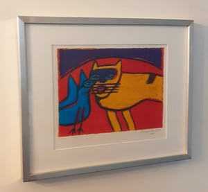 Corneille - Cobrafiguratie, mooi gelijst kopen? Bied vanaf 345!