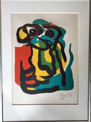 Karel Appel - t.v.blues verkocht voor € 425!