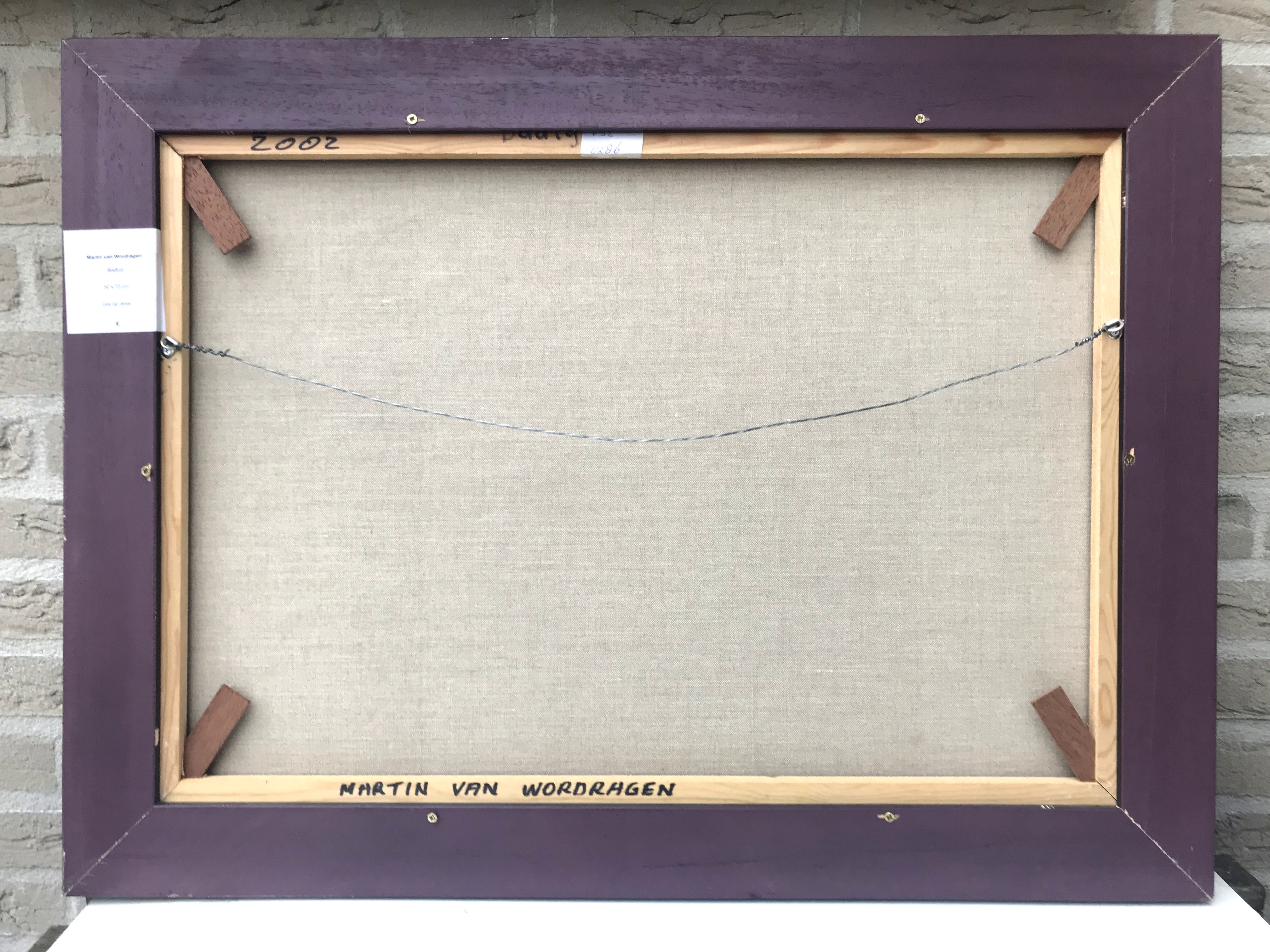 Martin van Wordragen - Olieverf op doek - Badtijd 2002 kopen? Bied vanaf 360!