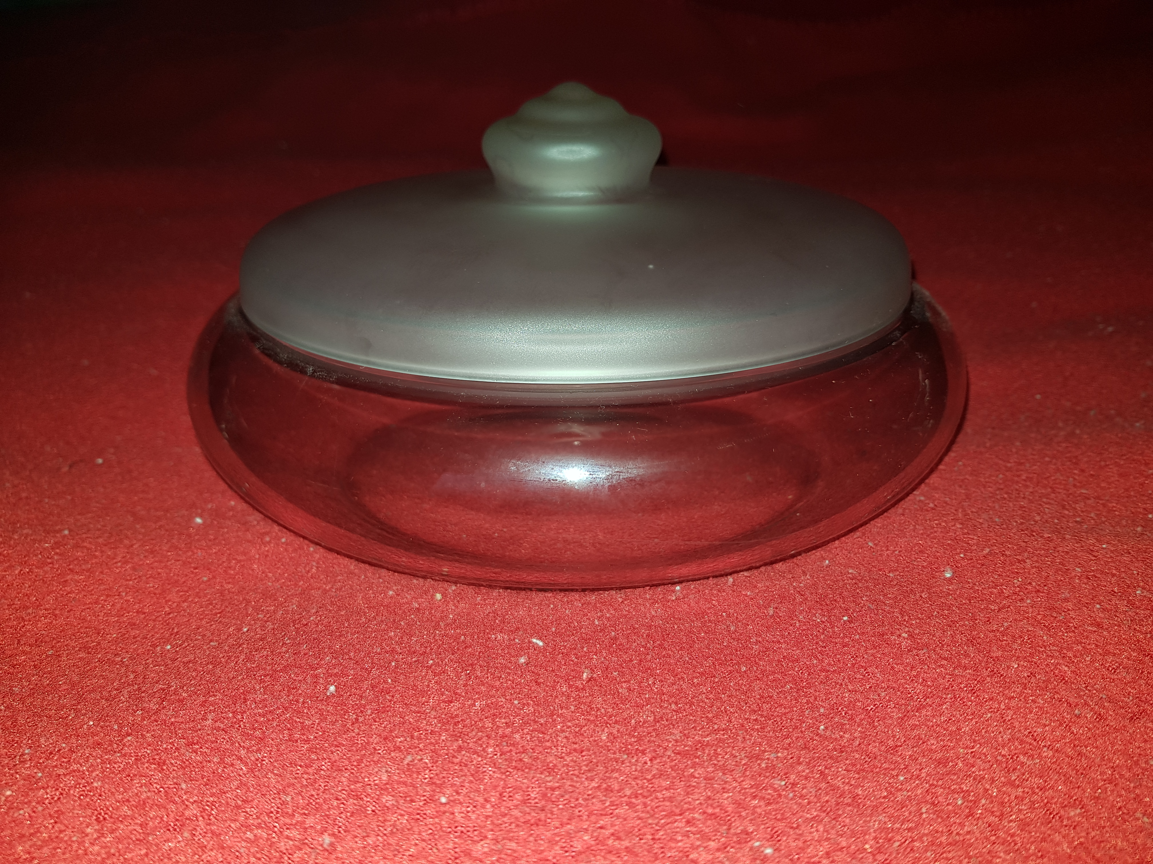 Royal Leerdam - Glazen Koekdoos Jacques Boon verkocht voor € 12!