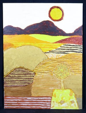 Ronald Boonacker - Acryl op Doek, Provence VI kopen? Bied vanaf 60!