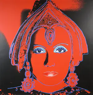 Andy Warhol - Zeefdruk, The Star uit de serie Myths - Ingelijst (Groot) kopen? Bied vanaf 2500!