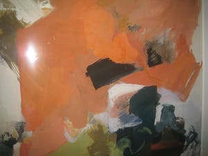 Rik van Bentum - mixed techniek abstract kopen? Bied vanaf 400!