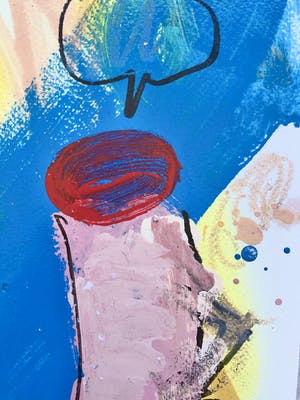 Peter Klashorst - Lullig Schilderij kopen? Bied vanaf 1!