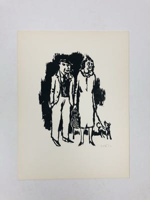 Theo van der Horst - Complete map met 5 houtsneden handgedrukt door de kunstenaar kopen? Bied vanaf 175!