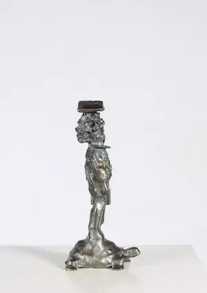 Nicolas Dings - Bronzen beeld, Mobile home kopen? Bied vanaf 100!