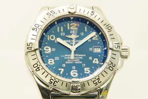 Acheter36 - Stalen herenpolshorloge Breitling Superocean A17360 Automaat met band? Enchérissez de 1250!