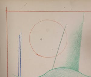 Vladimir Stenberg - Toegeschreven aan, Tekening, Constructie II, 1920 kopen? Bied vanaf 1!