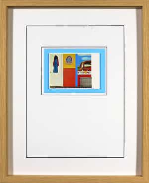 Tom Wesselmann - Gesigneerd artcard - Ingelijst verkocht voor € 1!