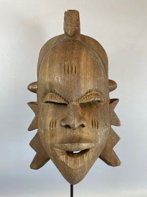 Senufo - African Senufo mask - Burkina Faso. kopen? Bied vanaf 15!