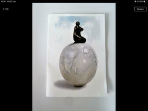 Corry Ammerlaan - Beeld “ De wereldwijde denker “ kopen? Bied vanaf 30!