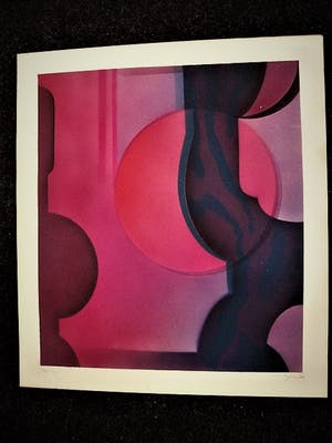Niet of onleesbaar gesigneerd - gesigneerde, zeer kleine oplage (nr 4 van 20) PoP-Art Litho kopen? Bied vanaf 1!