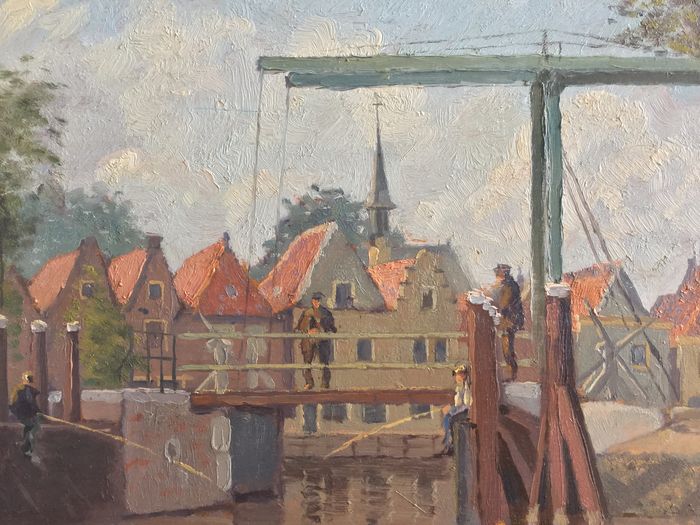 Cor Visser - (1903-1982) - Oude Kolk te Spaarndam kopen? Bied vanaf 100!