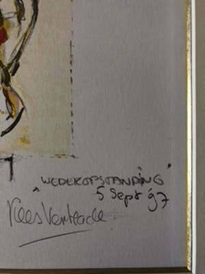 Kees Verkade - zeefdruk 'Wederopstanding' kopen? Bied vanaf 85!