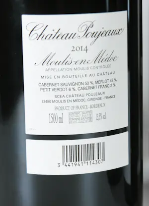 Niet of onleesbaar gesigneerd - Lot van 7 flessen wijn, 2 x Château Poujeaux + 6 x Moulin-A-Vent C. Lapierre kopen? Bied vanaf 1!