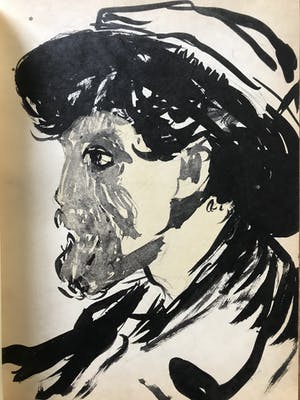 Kees van Dongen - Pochoir Portrait d’Homme 1925 kopen? Bied vanaf 70!