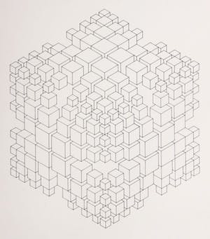 H.D. Schrader - Optical composition II - 1972 kopen? Bied vanaf 125!