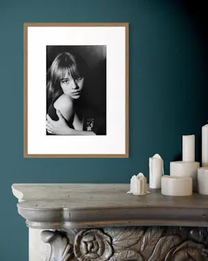 Michel Pinel - Nathalie – 1985 – wunderschönes gerahmtes Foto kopen? Bied vanaf 130!