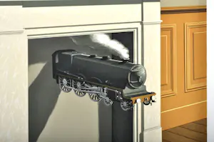 Rene Magritte - (naar) La durée poignardée, Lithografie, 60x45 cm kopen? Bied vanaf 440!