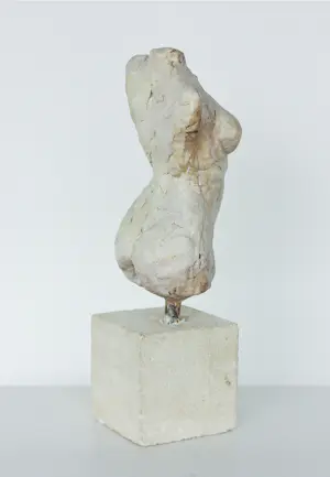 Ruudt Wackers - Aardewerk, Beeld van vrouwelijke torso kopen? Bied vanaf 150!