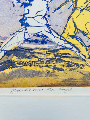 Ad van Bokhoven - Gevecht met de engel kopen? Bied vanaf 30!