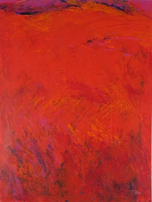 Franscz Witte - Acryl op papier, Verwarmende wereld - Ingelijst kopen? Bied vanaf 1!