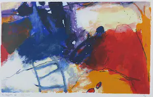 Alexander Vogels - Zeefdruk, Djinns - Ingelijst kopen? Bied vanaf 1!