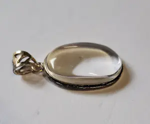 Natuurlijke zuivere kristallen edelsteen hanger 925 sterling zilveren kopen? Bied vanaf 55!