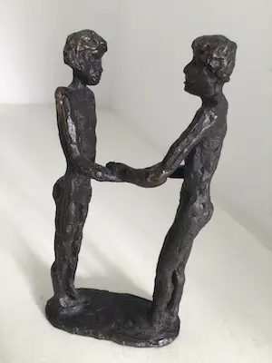 Astrid Veldhuyzen-Koppen - Sculptuur “ DANK “ kopen? Bied vanaf 1!